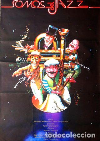Kino: somos del jazz antiguo afiche cine sovietico sovexport film