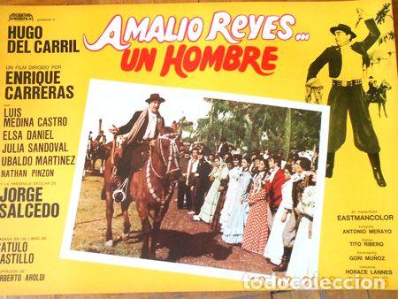 Kino: afiche pelicula amalio reyes un hombre 1970 modelo 5