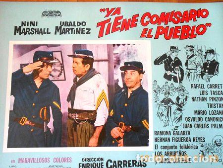 Kino: afiche pelicula ya tiene comisario el pueblo 1967 modelo 4