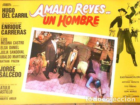 Kino: afiche pelicula amalio reyes un hombre 1970 modelo 4