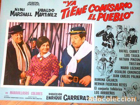 Kino: afiche pelicula ya tiene comisario el pueblo ano 1967