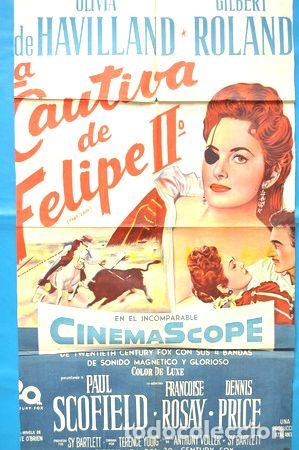 Kino: cautiva felipe 2 olivia havilland afiche cine 1955 that lady