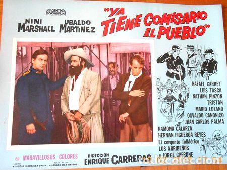 Kino: afiche pelicula ya tiene comisario el pueblo 1967 modelo 6
