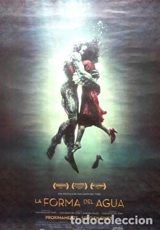 Kino: poster pelicula la forma del agua premio oscar