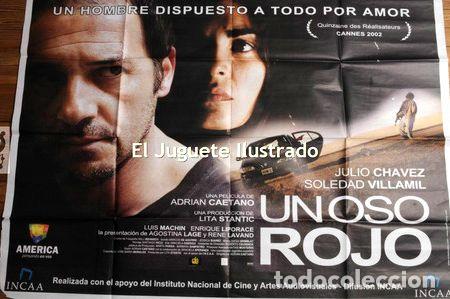 Kino: un oso rojo julio chavez villamil caetano afiche cine