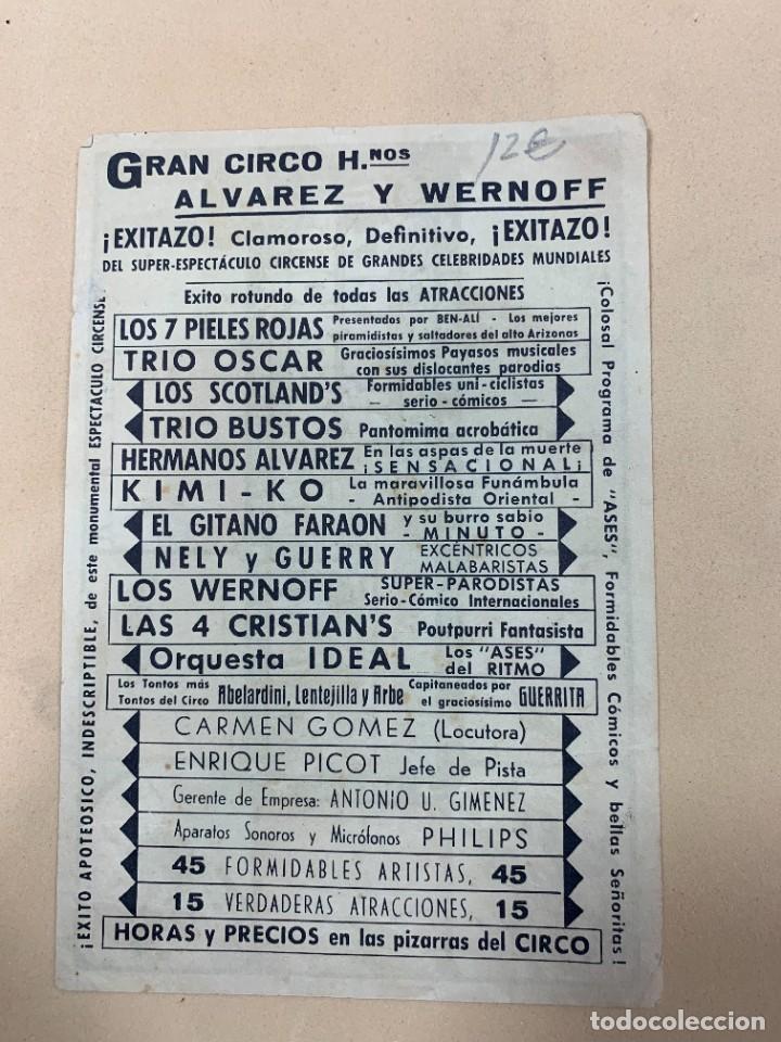 Cine: Gran Circo &Aacute;lvarez y Wernoff - Foto 2