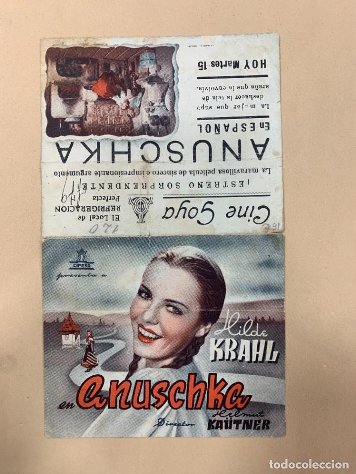 Cine: Anuschka. Hilda Krahl - Foto 1