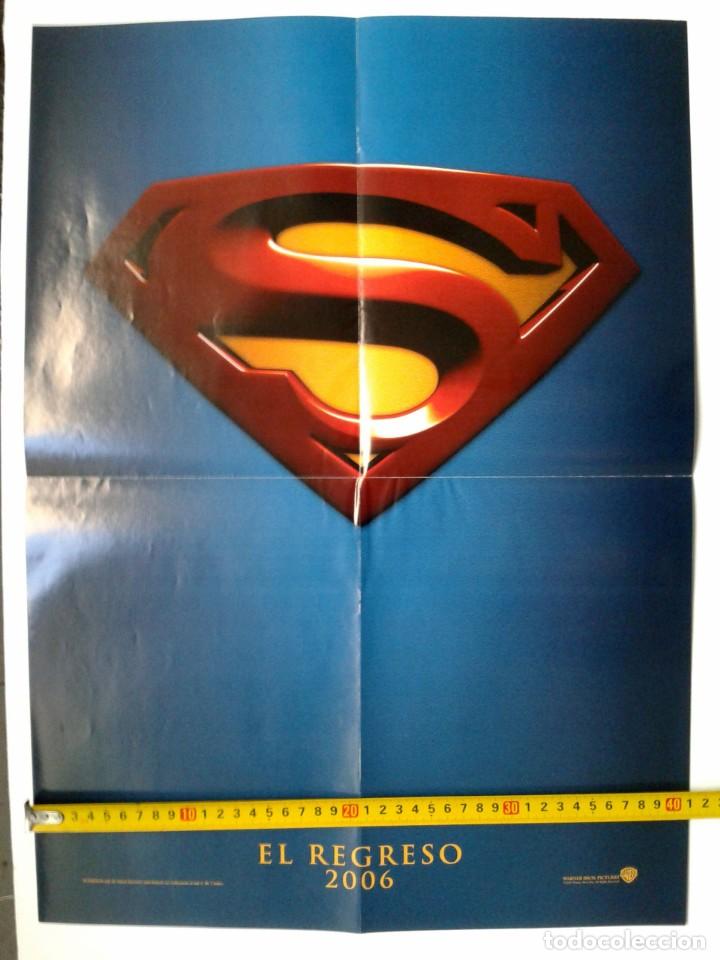 Cine: TODO SOBRE SUPERMAN (1938-2006). 46 PAGS. CON POSTER (56 X 41 cm) Y CÓMIC de la revista Acción. - Foto 5 - 299191238