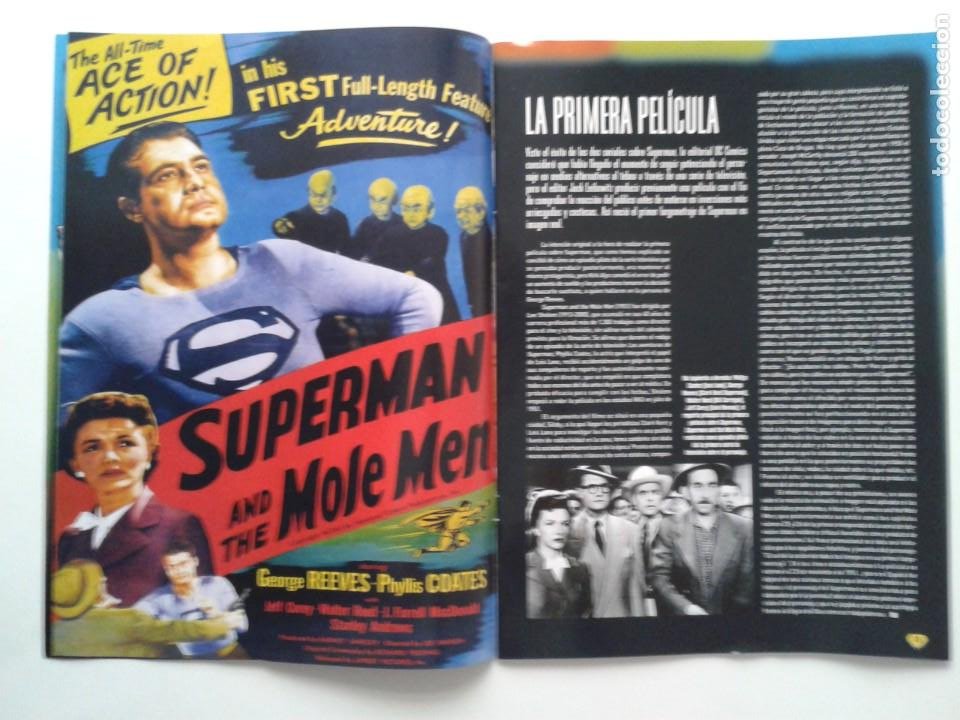 Cine: TODO SOBRE SUPERMAN (1938-2006). 46 PAGS. CON POSTER (56 X 41 cm) Y CÓMIC de la revista Acción. - Foto 12 - 299191238