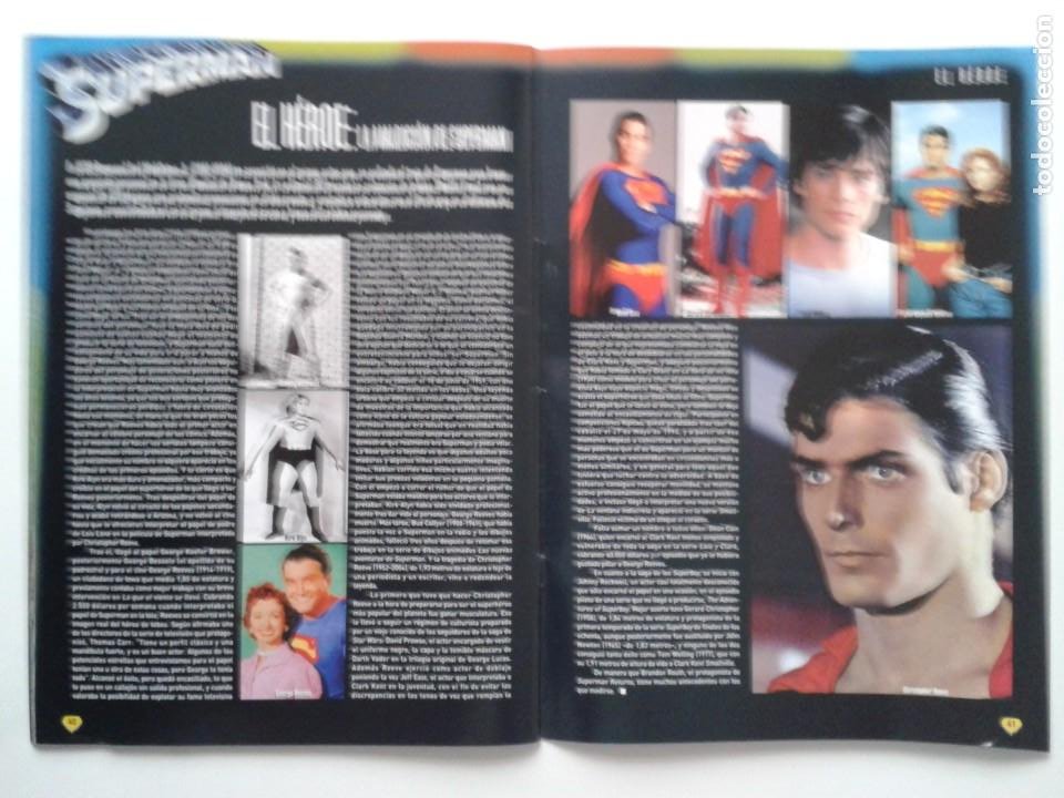Cine: TODO SOBRE SUPERMAN (1938-2006). 46 PAGS. CON POSTER (56 X 41 cm) Y CÓMIC de la revista Acción. - Foto 20 - 299191238