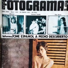 Cine: FOTOGRAMAS Nº 1423 DE 1976- YOLANDA RIOS- MARISOL- CARMEN SEVILLA- KAREN BLACK- TELLY SAVALAS- SEAN. Lote 299312358