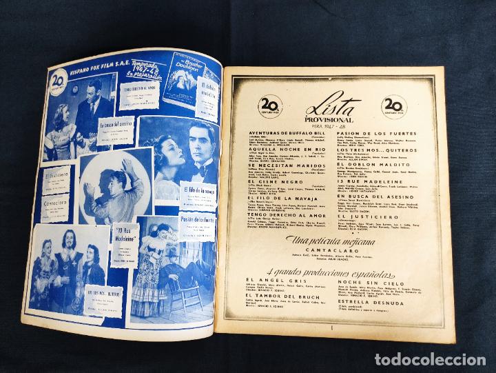 Cine: FOTOGRAMAS - N&ordm; 14 - 1 JUNIO 1947 - LEER INTERIOR - Foto 2