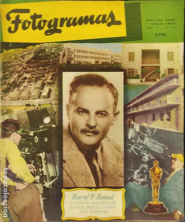 Cine: FOTOGRAMAS - N&ordm; 14 - 1 JUNIO 1947 - LEER INTERIOR - Foto 1