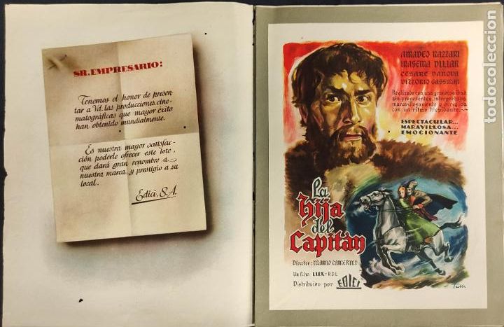 Cine: EDICI - PROGRAMACIONES 1948 1949 - LEER INTERIOR - Foto 2