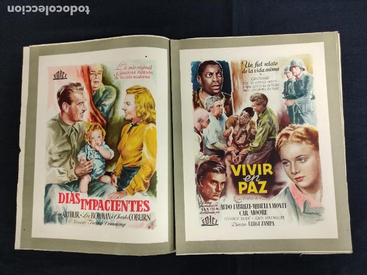 Cine: EDICI - PROGRAMACIONES 1948 1949 - LEER INTERIOR - Foto 6