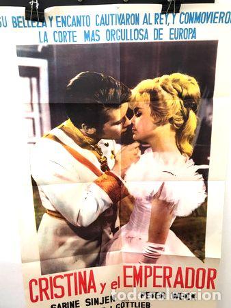 Kino: afiche de cine cristina y el emperador