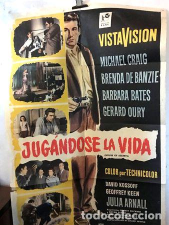 Kino: afiche de cine poster original jugandose la vida