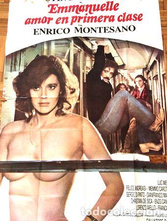 Kino: afiche de cine emmanuelle amor en primera clase grande