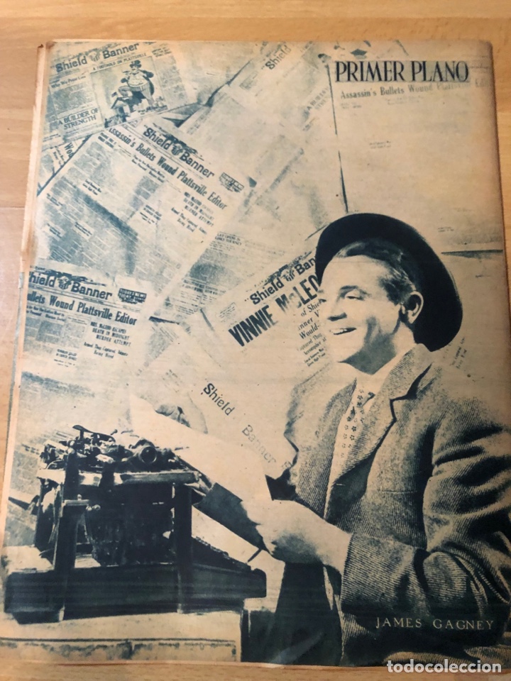 Cine: Revista primer plano 1945 marte harell.james cagney.frente de madrid Edgar neville - Foto 7 - 301411678