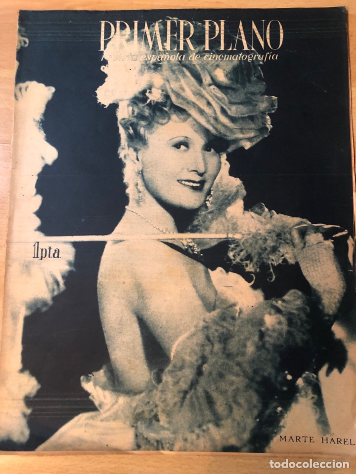 Cine: Revista primer plano 1945 marte harell.james cagney.frente de madrid Edgar neville - Foto 1 - 301411678