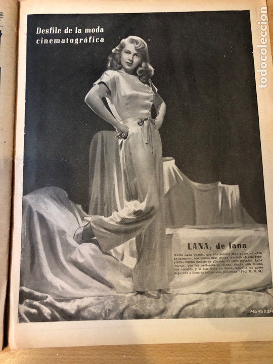 Cine: Revista primer plano 1947 gloria de haven.lana turner.sara Montiel.conchita montes - Foto 8 - 301434618