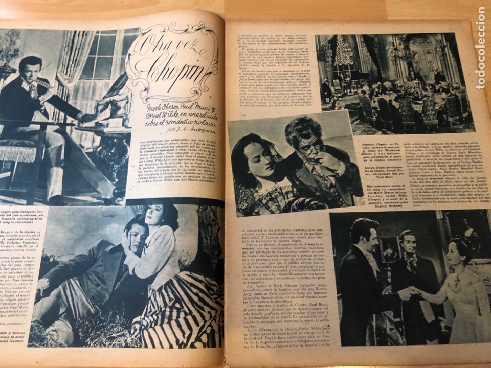 Cine: Revista primer plano 1945 Ana María campoy.amparo Rivelles.Greer Garson.leslie howard - Foto 4 - 301447448
