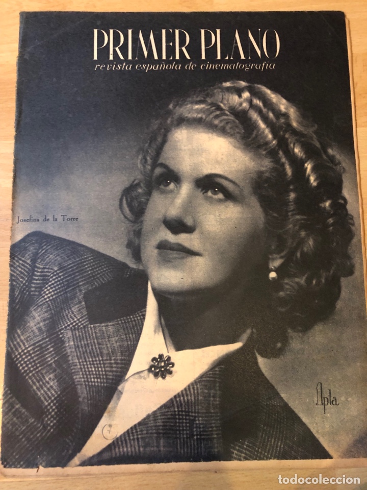 Cine: Revista primer plano 1944 josefina De la Torre.amparo Rivelles el clavo.hedy lamarr - Foto 1 - 301449483
