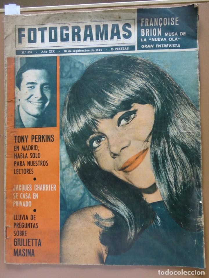 Cine: FOTOGRAMAS - N&ordm;-831 (18-09-64) - Foto 1