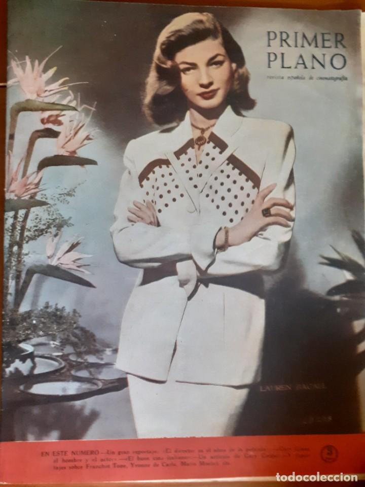PRIMER PLANO Nº 466. LAUREN BACALL. GARY GRANT. SEPTIEMBRE DE 1949. MUY BUEN ESTADO (Cine - Revistas - Primer plano)