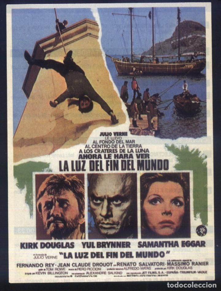 Kino: Q-09695- LA LUZ DEL FIN DEL MUNDO (RECORTE PRENSA 10x14) KIRK DOUGLAS