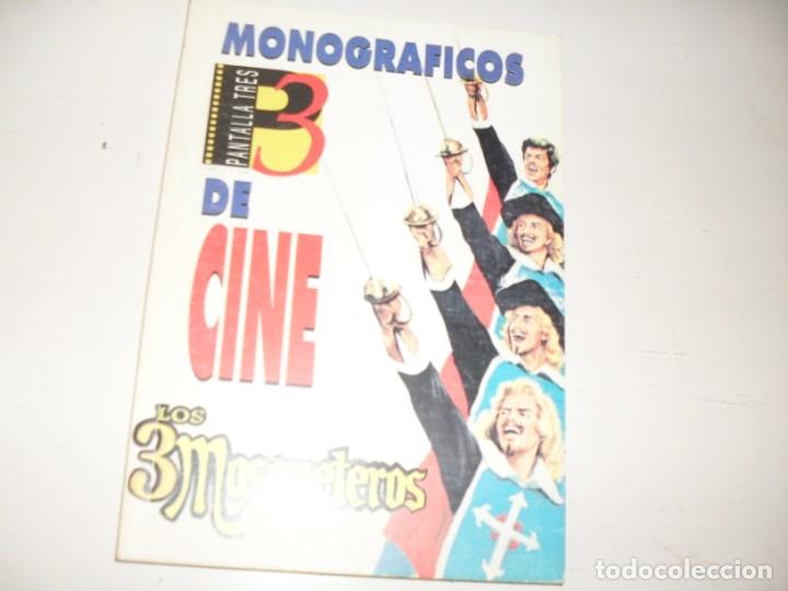 Kino: monograficos de cine 4(de 9??) los 3 mosqueteros.edita pantalla 3,a&ntilde;o 1993.