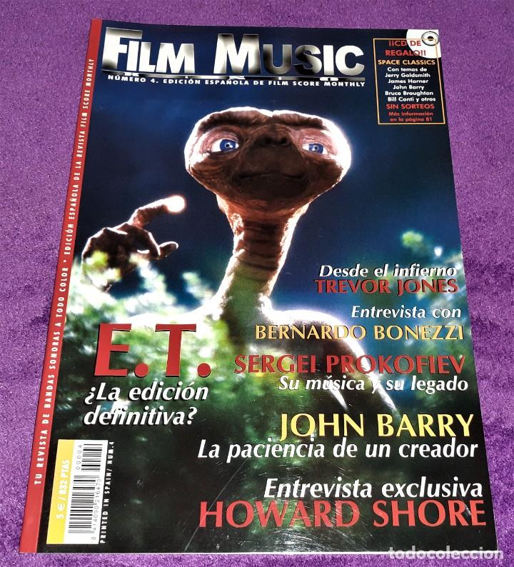 REVISTA FILM MUSIC Nº4 JULIO 2002 - HOWARD SHORE - JOHN BARRY (Cine - Revistas - Otros)