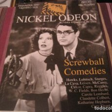 Cine: REVISTA DE CINE NICKEL ODEON Nº 6 (SEIS) PRIMAVERA 1997 SCREWBALL COMEDIES