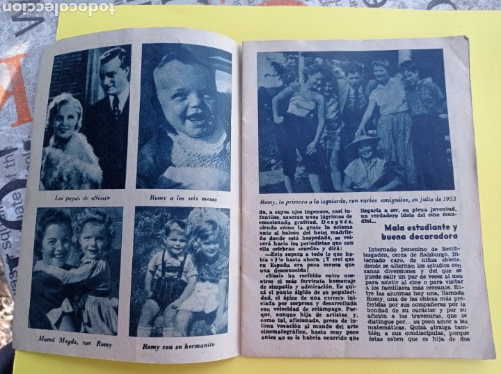 Cine: Colección ídolos del cine , 1958, Romy Schneider - Foto 3 - 304980758