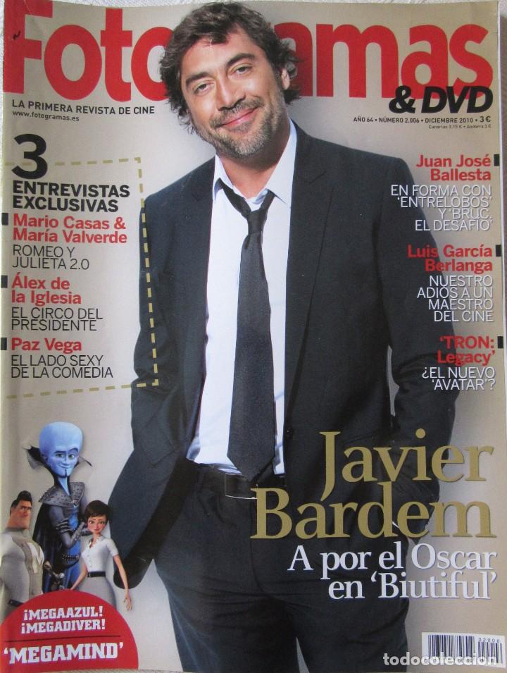 Cine: FOTOGRAMAS N&Uacute;MERO 2006 - DICIEMBRE 2010 - Foto 1