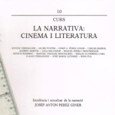 Cine: 1985 POST. CA. FUNDACIÓ CAIXA DE PENSIONS ”CURS LA NARRATIVA: CINEMA I LITERATURA” (2)