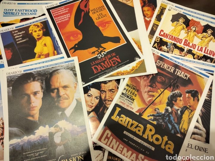 Kino: Lote 77 Fichas DinA4 El cine en sus mejores carteles Diario 16