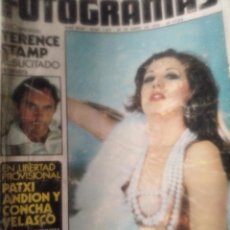 Cine: FOTOGRAMAS 1437, 1976- CONCHA VELASCO- CLAUDIA GRAVY- TERENCE STAMP- MILOS FORMAN- ESPARTACO SANTONI