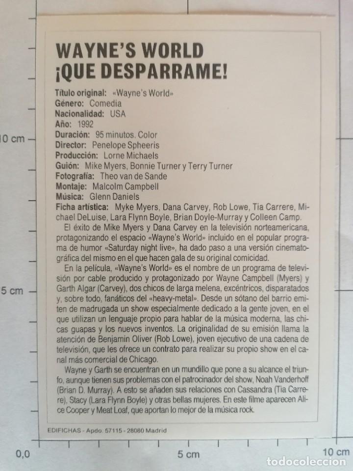 Cine: EDIFICHAS WAYNES WORLD &iexcl;QUE DESPARRAME! - Foto 2