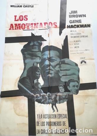 Kino: los amotinados afiche jim brown gene hackman q35
