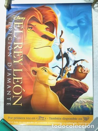 Kino: poster de el rey leon edicion diamante