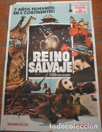 Kino: afiche de cine reino salvaje 49 81