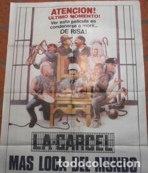 Kino: afiche de cine la carcel mas loca 49 90