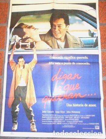 Kino: afiche de cine digan lo que quieran 49 58