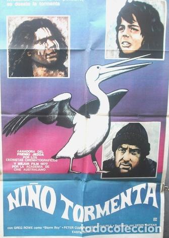Kino: afiche original de la pelicula nino tormenta storm boy