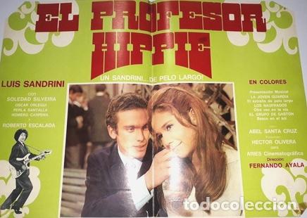 Kino: el profesor hippie poster cine luis sandrini ssilveira u48