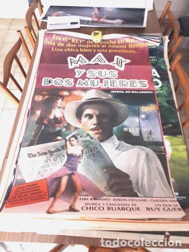 Kino: poster afiche max dos mujeres opera do malandro orignal leer
