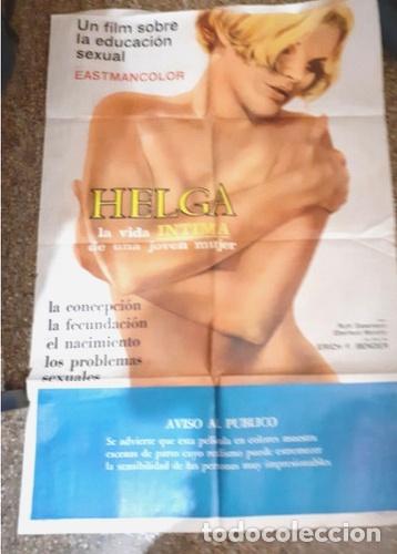 Kino: afiche de cine helga la vida intima de una joven