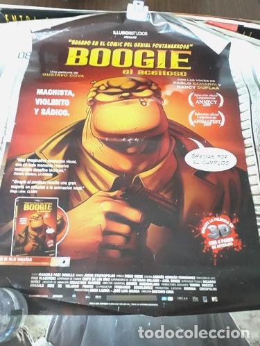 Kino: poster afiche boogie el aceitoso fontanarrosa original lp
