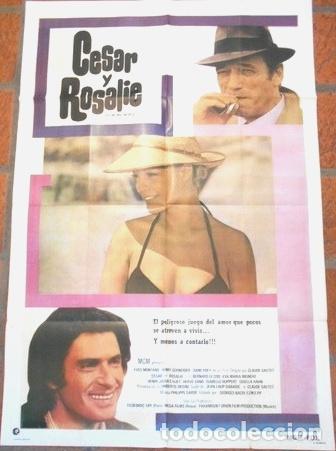 Kino: afiche de cine cesar y rosalie 49 38